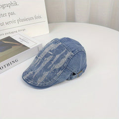 Old Duck Hat Short Brim Cowboy Beret Female Outdoor Summer Sun Shade Hat