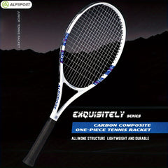 ALP Tennis Racket for Beginners - Carbon Training Racket for Outdoor