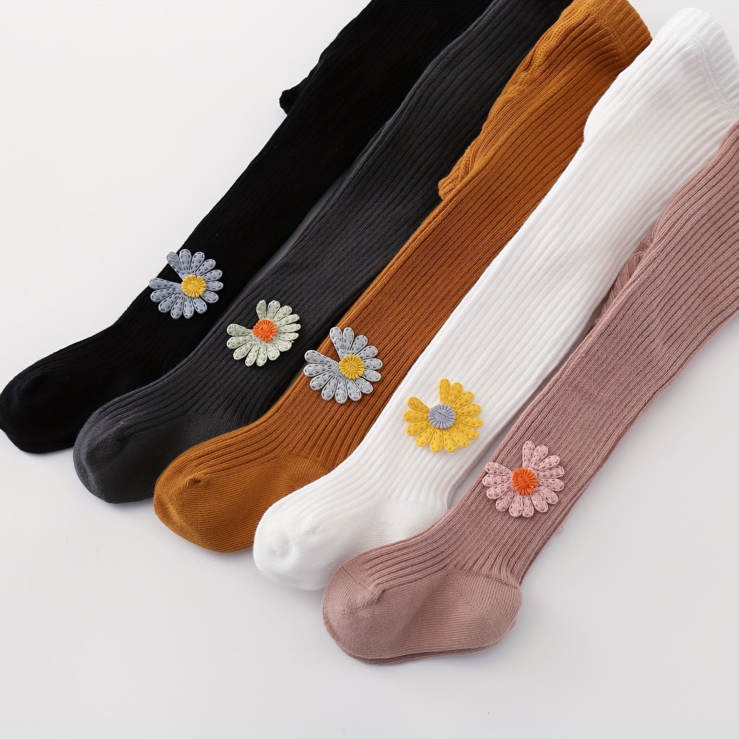 Cable Knit Cotton Toddler Tights Pantyhose
