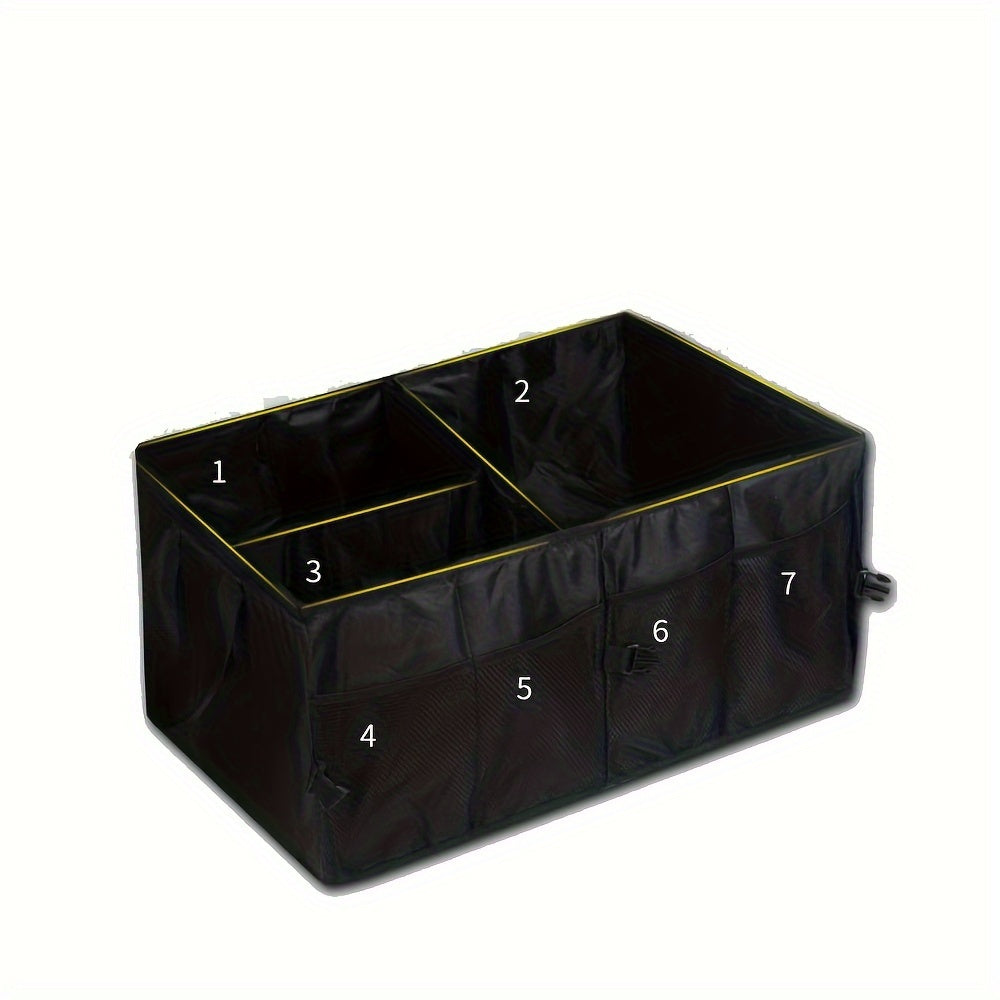 Car Folding Storage Box Large Capacity Oxford Cloth Car Trunk Supplies