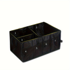 Car Folding Storage Box Large Capacity Oxford Cloth Car Trunk Supplies