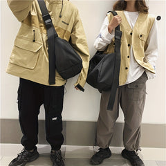 Large Capacity Nylon Hobo Bag Crossbody Handbag