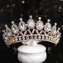 Vintage Crystal Tiara Wedding Bridal Hair Accessories