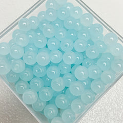 8mm Glass Beads Multicolor DIY Bracelet Necklace Jewelry Accessories