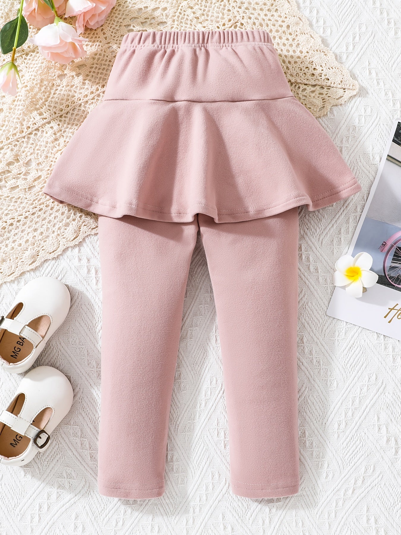 Girls Logo Skort Legging Slim Fit Culottes