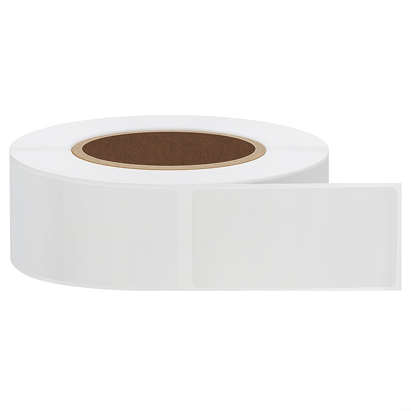 Transparent Adhesive Label Sticker Roll 1x2 Inch 500 Sheets