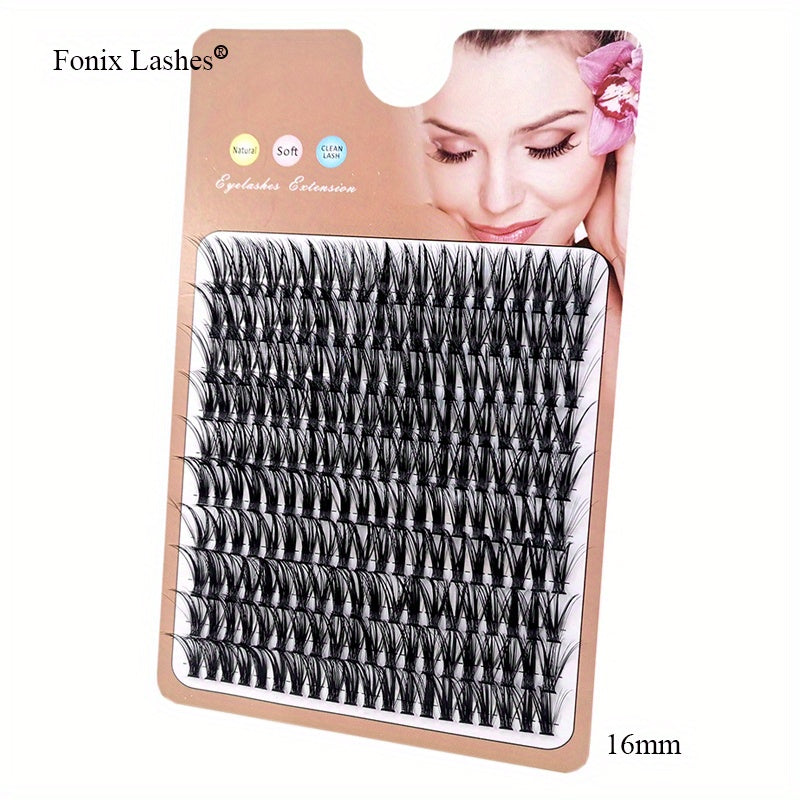 40D Lash Clusters 0.07D 200 Clusters False Eyelashes DIY Extensions
