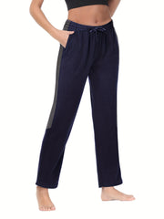 Fleece Lined Casual Pants Joggers for Women