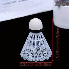 12pcs Plastic Badminton Shuttlecocks for Outdoor Training