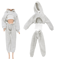 Doll Clothes Set 11.5 Inch Doll Party Wear Dress Gown Shirt Pants Outfit