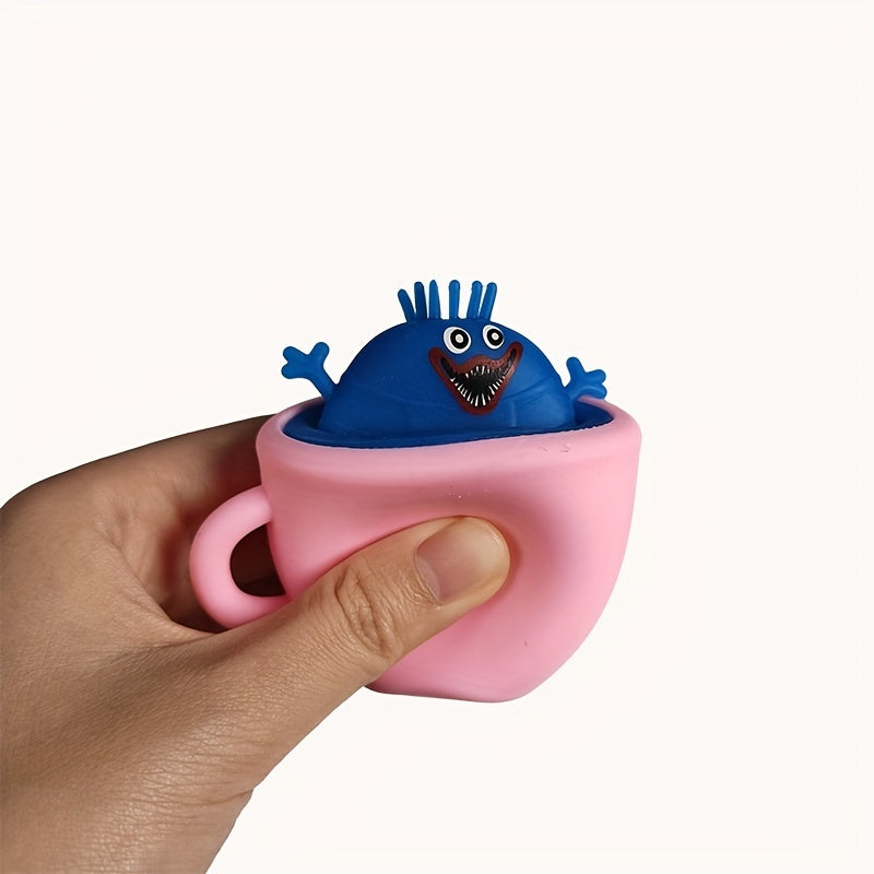 Creative Squeeze Cup Toy Monster Pinch Fun And Easy Perfect For Play House Toy