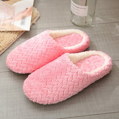 Men's Cozy Cotton Slides for Indoor Bedroom Winter