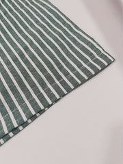 Stripe Print Cropped Pants Elastic Waist Spring & Fall Women's Clothing