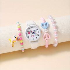 Unicorn Silicone Tape Children's Watch Set