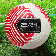 1pc Size 5 Soccer Ball Faux Leather Match Training Balls