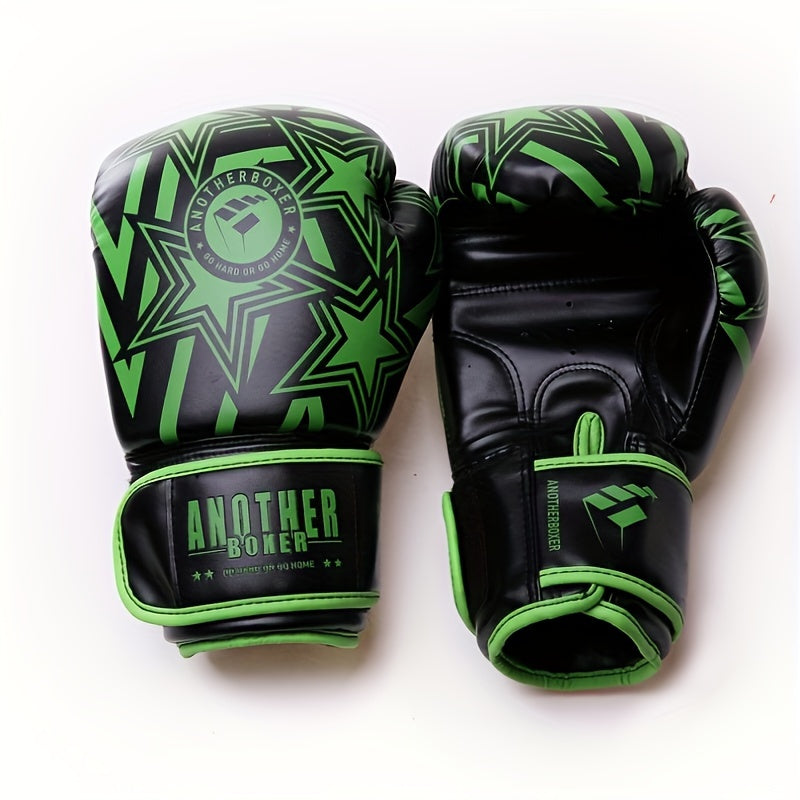 1 Pair 8oz 10oz 12oz Boxing Gloves for Combat Competition