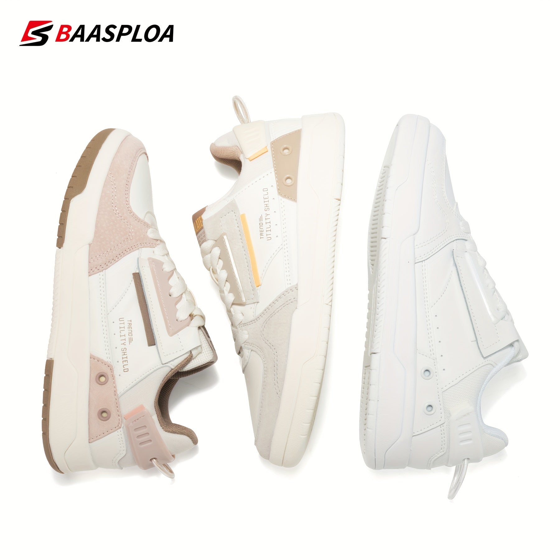 Women's Contrast Flat Shoes Casual Lightweight Sports Shoes