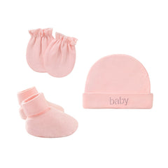 Newborn Fetal Cap & Gloves & Foot Covers Set for Baby Photography Props