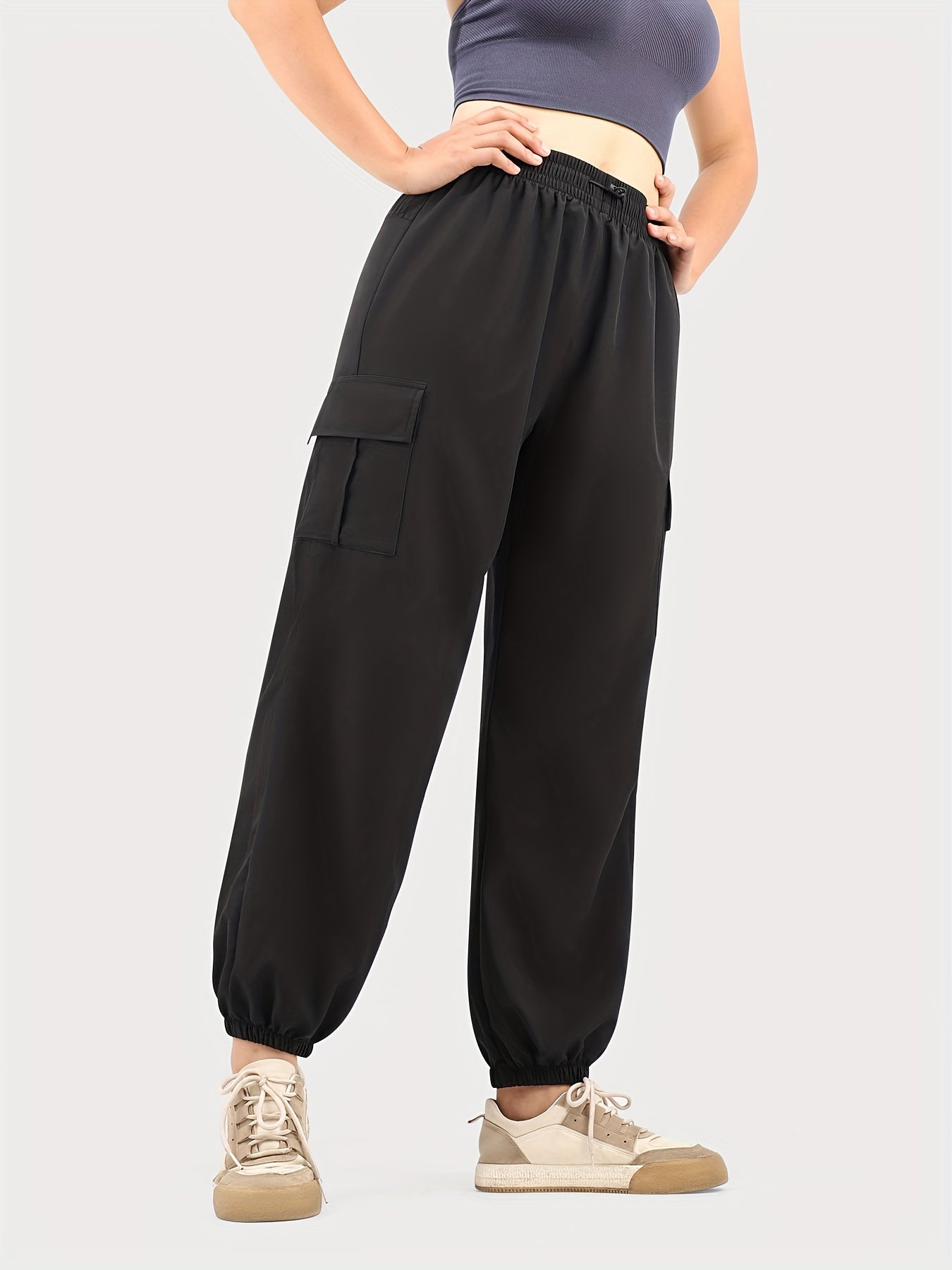 Women's Lightweight Quick Drying Jogging Pants with Pockets