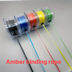 DIY Elastic Thread Binding Rope For Slingshot Leather Pouch