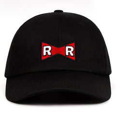 R R Bow Embroidered Baseball Cap Hip Hop Casual Dad Hats Unisex Cotton Sun Hat