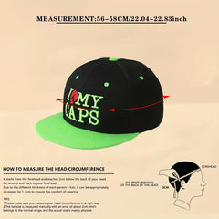 Embroidered Street Hip hop Baseball Cap For Couple