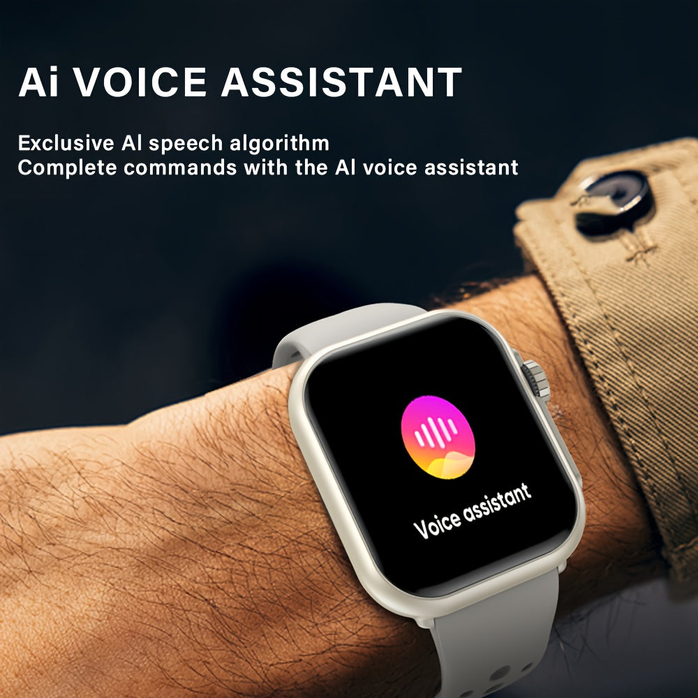 Smart Watch Sport Full Touch Screen Android Wireless Calling 1000 mAh