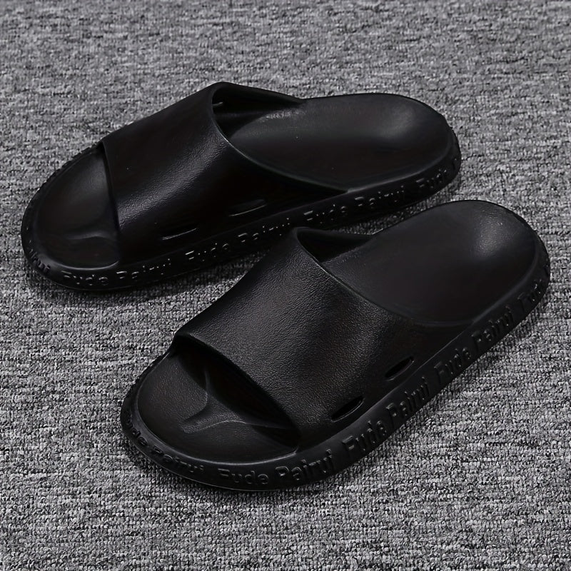 Men's Casual Non Slip Slides Open Toe Slippers