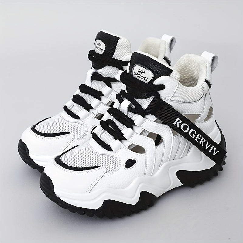 Women's High Top Sports Sandals Casual Hollow Outdoor Shoes