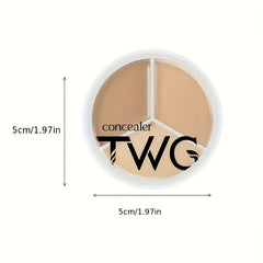 Three Concealer Covers Spots Dull Dark Circles Contouring Foundation