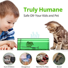 Humane Mouse Trap Easy Set Catcher Quick Effective Reusable Safe