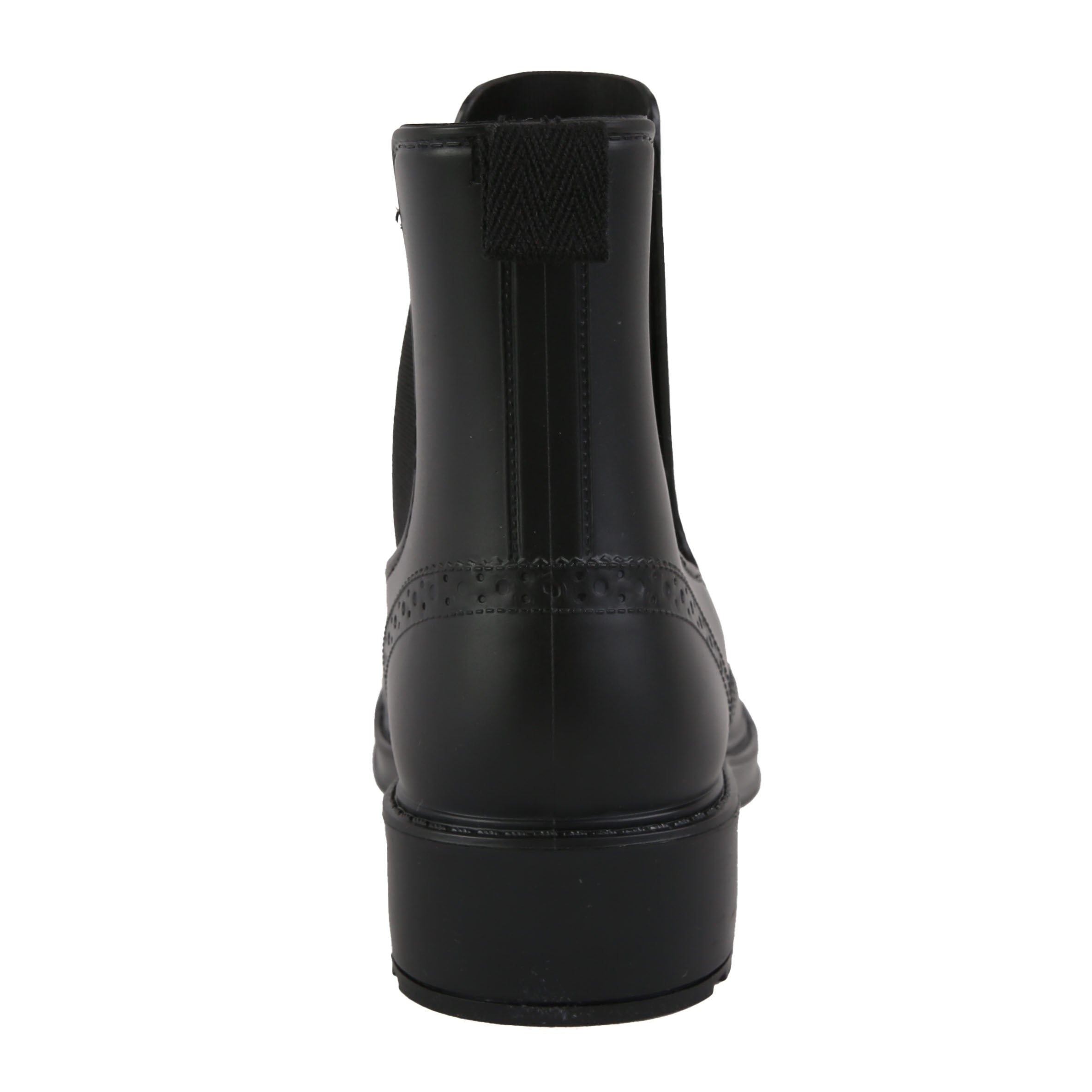 PVC Round Toe Flat Waterproof Rain Boots Comfortable Non Slip Rain Shoes