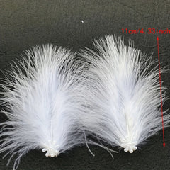 Feather Pearl Hair Pin Princess Style Hair Accessories