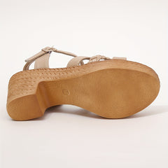 Women's Braided Chunky Heel Sandals