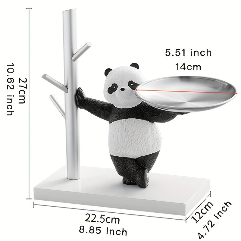 Panda Entrance Shoe Cabinet Hook Modern Hanger Storage Decoration