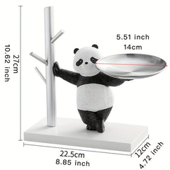 Panda Entrance Shoe Cabinet Hook Modern Hanger Storage Decoration