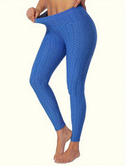 High Waist Honeycomb Butt Lifting Leggings
