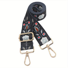 Pattern Bag Strap Wide Adjustable Shoulder Purse Strap