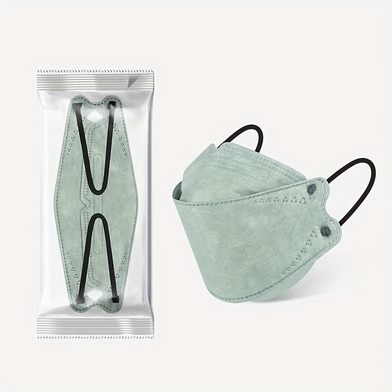 50pcs Disposable KN95 Face Masks Comfortable & Breathable 2 Layers PFE 95