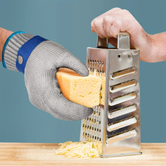 Cut Resistant Stainless Steel Wire Metal Mesh Safety Glove XL