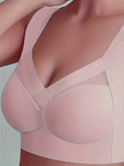 Mesh Wireless Bra Full Coverage Comfy & Breathable Women's Lingerie