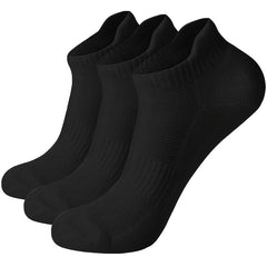 Men's Mid Crew Sport Socks 3-Pack Nylon Blend for Basketball Running
