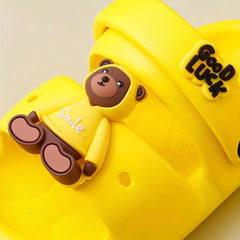 JIAGEYA Boys' Cartoon Open Toe Sandals