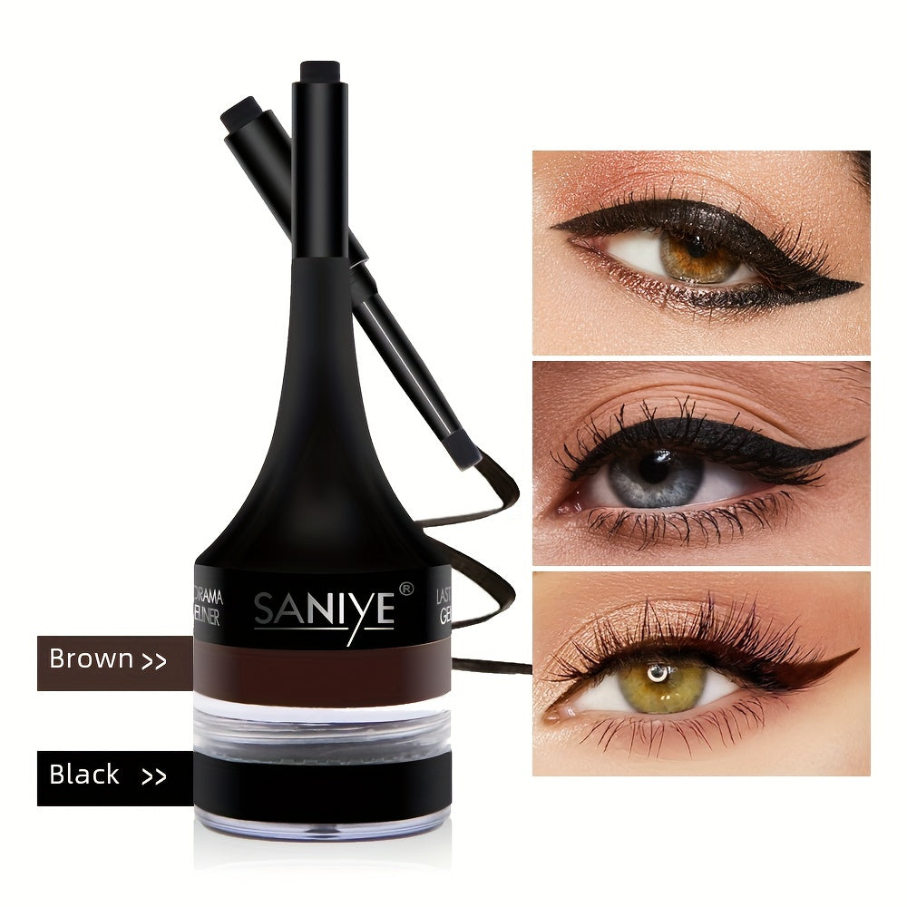 Two Tone Eyeliner Cream Waterproof Long Lasting