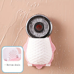 Punch Rabbit Shelf Makeup Tool Organizing Box Bathroom Kitchen Bedroom Study Sto