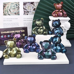 8pcs Chameleons Pigment Metallic Resin Pigments Epoxy Glitter Powder