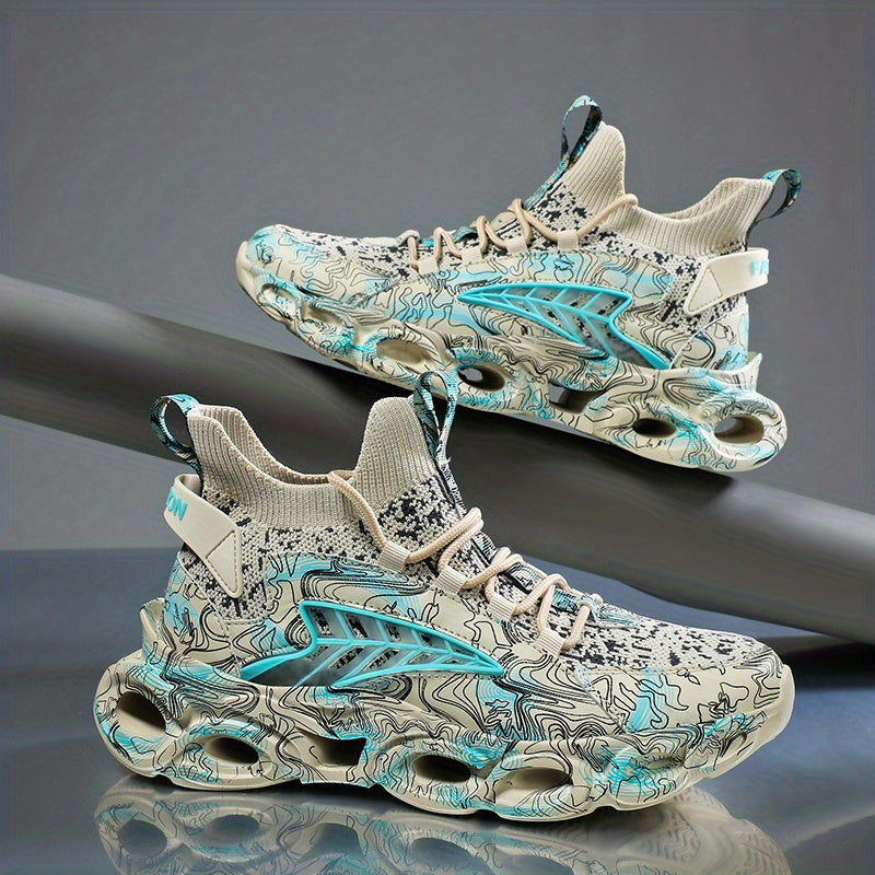 Men's Blade Sneakers Breathable Shock Absorbing Shoes