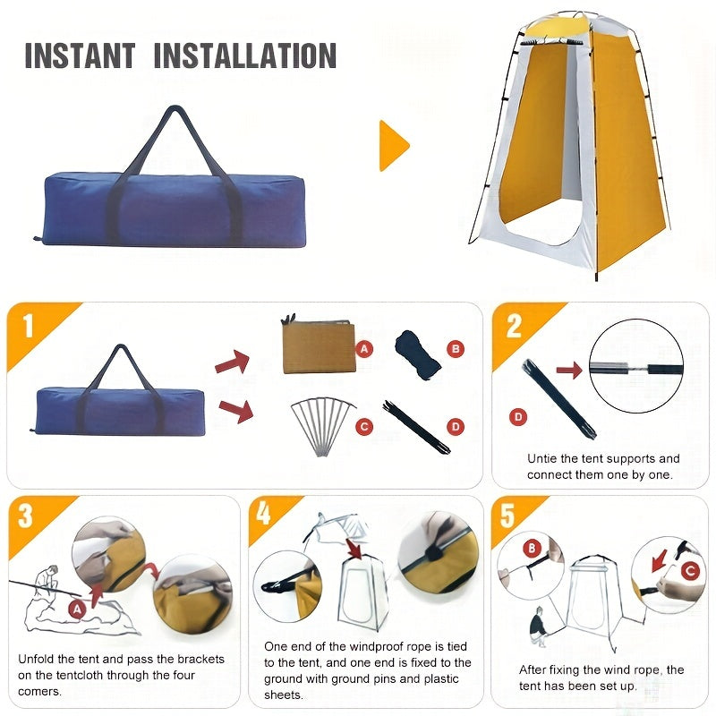 Westtune Privacy Shower Tent for Camping Hiking Beach Waterproof