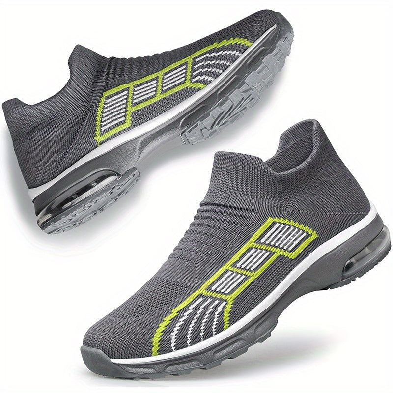 Women's Breathable Slip On Sneakers Low Light Shoes