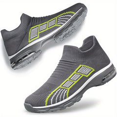 Women's Breathable Slip On Sneakers Low Light Shoes